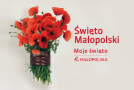 grafika kwiaty oraz Święto Małopolski