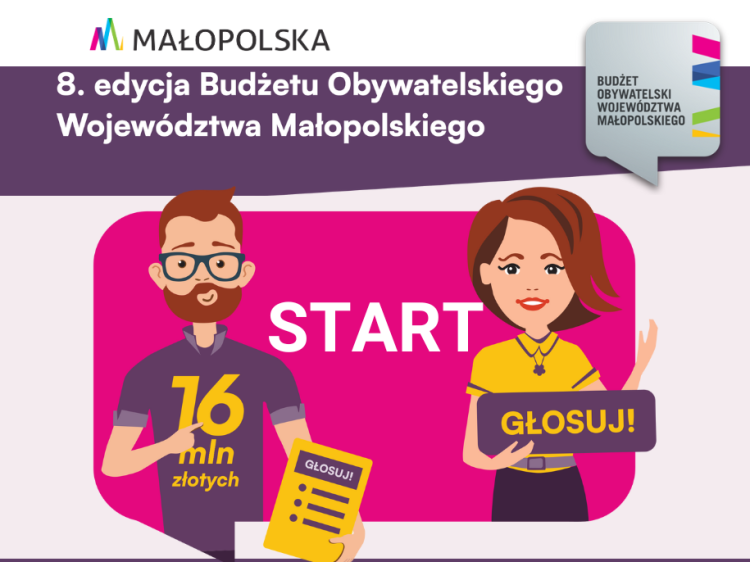  8. edycji Budżetu Obywatelskiego Województwa Małopolskiego