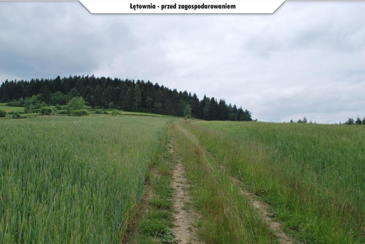 Łętownia - przed zagospodarowaniem